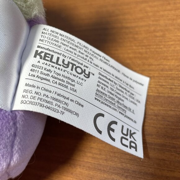 Squishmallows Neha Purple Dodo Bird Clip Plush - Picture 10 of 10